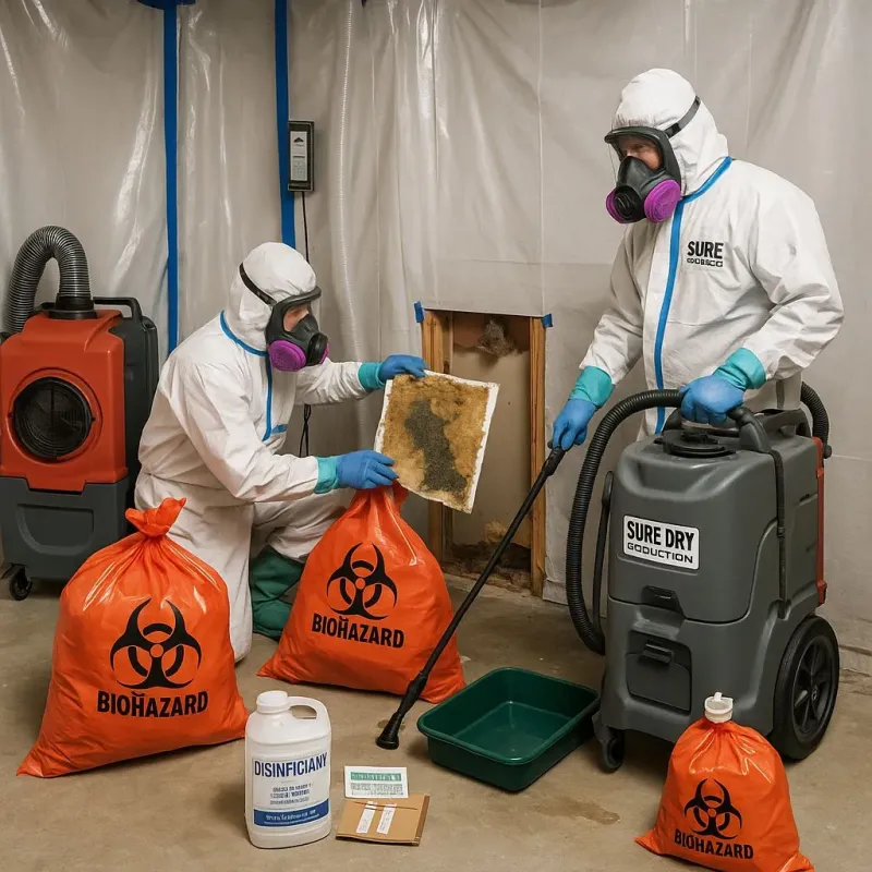 Contaminated Water Handling Protocols process in Comstock Park, MI