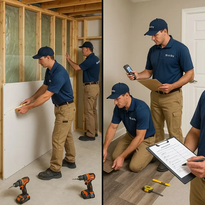 Repairs and Reconstruction process in Comstock Park, MI