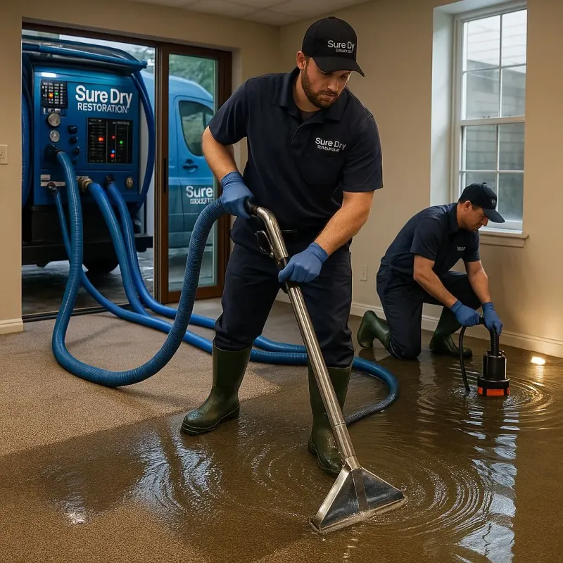 Water Extraction and Removal process in Comstock Park, MI